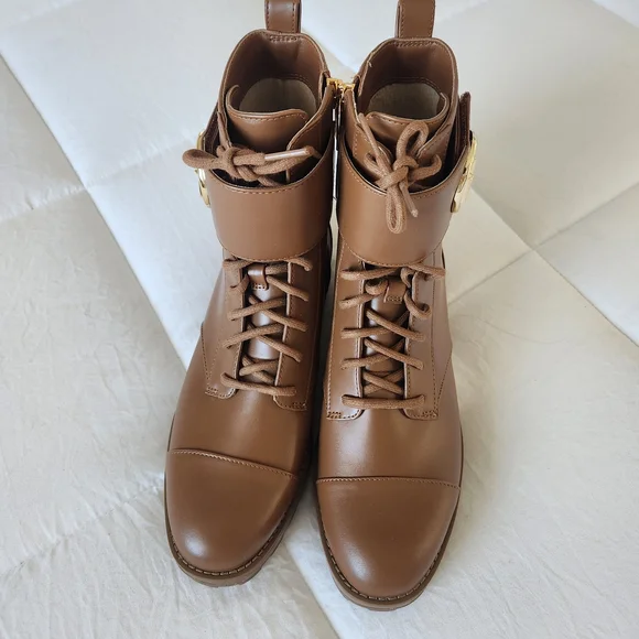 Michael Kors Brown Ankle Boots - Picture 2 of 8